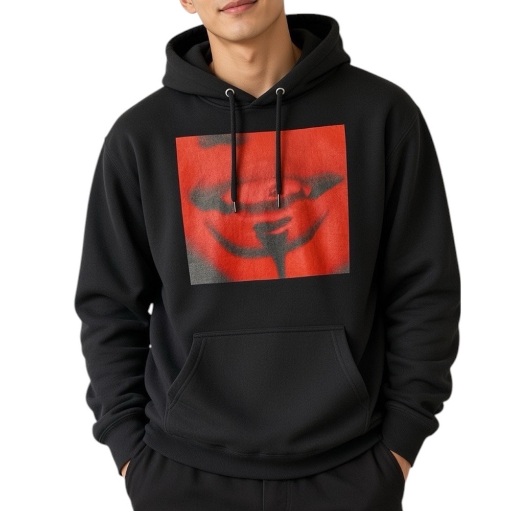 WesGhost Official Teeth Hoodie Black I Sink My Teeth In You Rare 2024 Drop Small